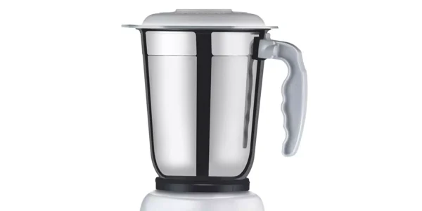 Bajaj GX 3 500W Mixer Grinder with 2 Jar White and Blue 410558 Visit the Bajaj Store