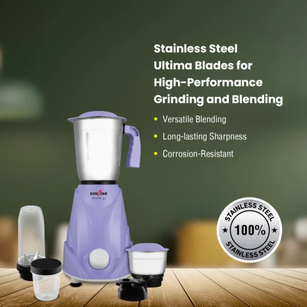 ke6 Mixer Grinder Mixtor Series 500W, 4 Jar Mixer Grinder